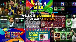 Finally V4.3.0 Update Next Thursday🔥 Nominating Contract Packs, New Manager In eFootball 2025 Mobile