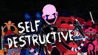 [SFM] FNAF 2 SONG "SELF DESTRUCTIVE | Rockit Music