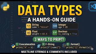 Python Fundamentals – Session 2 | Data Types Introduced