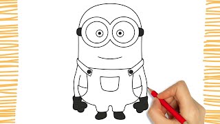 How to draw a MINION I The Rise Of Gru
