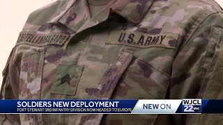 3rd ID soldiers leave for 9-month deployment to Europe