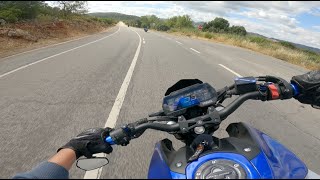 MT-125 2022 | CHILL RIDE WITH THE BOYS THROUGH ALGARVE | POV 4K | MIVV MK3 PURE SOUND