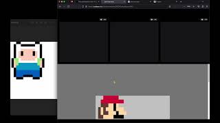How to use css grid to make pixel art fin