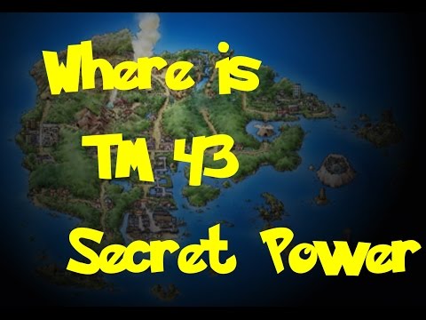 Where Is: TM 43 - Secret Power (Pokemon Ruby/Sapphire/Emerald) Where Is: TM 43 - Secret Power (Pokemon Ruby/Sapphire/Emerald)