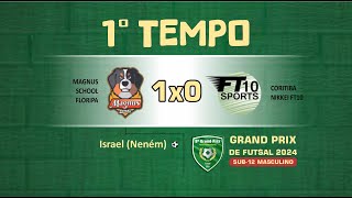 Magnus 1x0 Coritiba Nikkei FT10 - Primeiro Tempo - 10/03/2024 - 8ª Grand Prix de Futsal