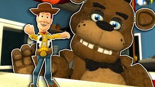 Giant Freddy Chases Toys in a Toy Story Map in Gmod! - Garry's Mod Multiplayer FNAF Survival