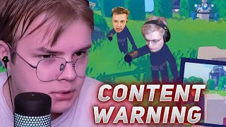 КАША ИГРАЕТ В CONTENT WARNING С СТИНТОМ, АРАТОСИКОМ И ЮМИ