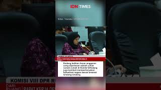 Risma Menangis Dengar Anggaran Rakyat Miskin Diblokir Menkeu di Raker