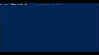 move-Item with powershell