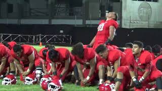 [RAW] Kahuku Red Raiders perform haka after win against Konawaena