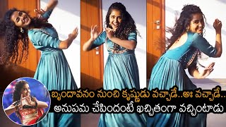 Anupama Parameswaran SUPERB Dance Moves For Brindavanam Song | Rowdy Boys | News Buzz