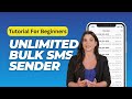 SMS8 Tutorial For Beginners | Send Bulk SMS , Auto replay , SMS marketing , SMS API ( 2025 )