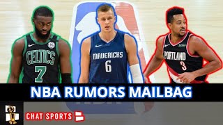 NBA Trade Rumors On Jaylen Brown, Kawhi Leonard, CJ McCollum, Kristaps Porzingis, Marcus Smart | Q&A