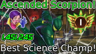 Rank 5 Ascended Scorpion Gameplay! \u0026 Max Boosted Damage Output! | Marvel Contest Of Champions