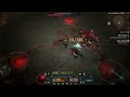 Diablo 4 Season 0 Lv57 Necromancer Solo T4 lv 70 Capstone Dungeon, Elias Hatred's Remnant Boss Fight