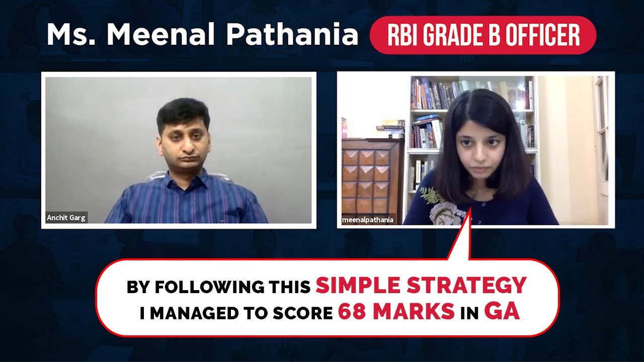 RBI Grade B Topper Shares The Preparation Strategy For General ...