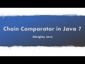 How to Use Chain Comparator in Java 7 | Java Collection Framework Tutorial