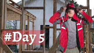 7 days Renovating our Stone House in The Rain