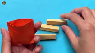 fries-paper origami food