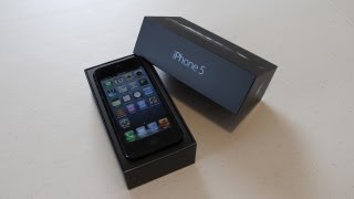 iPhone 5 Unboxing & First Impressions