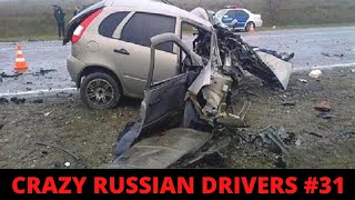 RUSSIAN DASHCAM- Crazy Drivers Car Crash Compilation #31