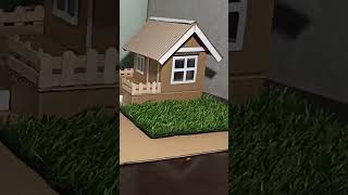 Wow so beautiful prepare house #shorts #cardboard #diy