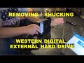 REMOVING HARD DRIVE FROM WD EXTERNAL ENCLOSURE (SHUCKING HDD)