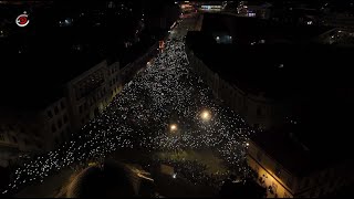 Protestna šetnja studenata u blokadi sa Čačanima, 2. februar 2025.