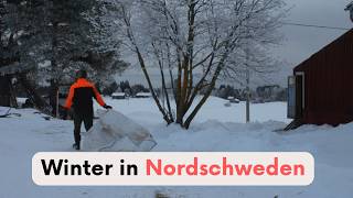 Winter in Nordschweden, Selbstversorger Tagebuch, Farmarbeiten im Winter