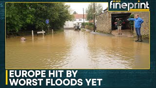 Europe: Floods Wreak Havoc With Overflowing Rivers, Widespread Power Outages | WION Fineprint