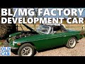 MGB development car No.6 - a Federal USA spec MGB Roadster used by BL & MG for testing in the 1970s