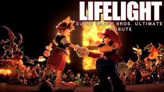 Smash Bros. Ultimate Tribute l LifeLight with All DLC Characters.