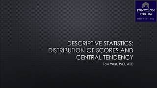 Descriptive Statistics part 3
