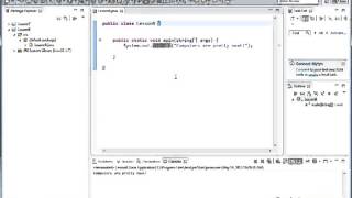 Mastering Java, Vol 1 Lesson 8 Examining A Simple Java Program In Detail 25