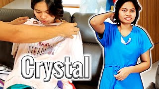 Isang Box Ng Damit Para Kay Ate Crystal | Wow