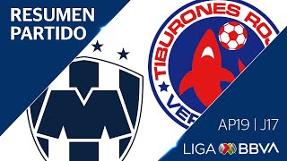 Resumen y Goles | Rayados vs Veracruz | Jornada 17 - Apertura 2019 | Liga BBVA M