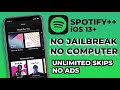 How To Install Spotify++ HACKED for iOS 13+ (NO COMPUTER, NO JAILBREAK)