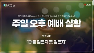 수성교회  오후예배 | 2023년 6월 25일(주일) | 박용진 목사