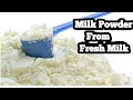 Powdered Milk From Fresh Milk At Home In A Few Minutes.