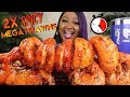 10 2x SPICY MEGA PRAWNS CHALLENGE IN 10 MINS SEAFOOD BOIL MUKBANG 먹방 | QUEEN BEAST