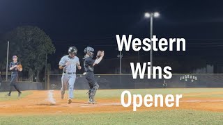 Opening Day! Western Wildcats at Pembroke Pines Charter