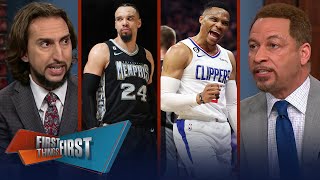 Clippers re-sign Westbrook, Rockets sign Dillon Brooks to 4yr/$80M deal | NBA | FIRST THINGS FIRST