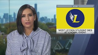 West Leyden HS student dies at choral event
