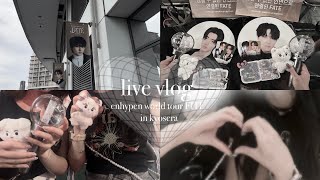 【vlog】enhypen world tour fate in kyosera︎ ✧ 初投稿 ￤ライブvlog ￤京セラドーム2days