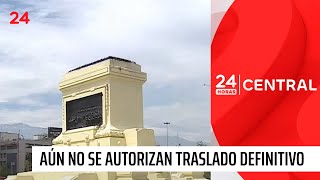 Monumento a Baquedano: aclaran que no se autorizó aún su traslado