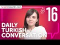 How to Understand an Announcement in Turkish | Daily Conversations #16