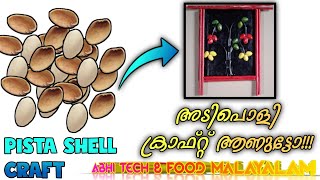 🔴Pista Shells Craft / പിസ്ത ഷെൽ കൊണ്ട് അടിപൊളി ക്രാഫ്റ്റ് / അടിപൊളിയാണ് ട്ടോ!!