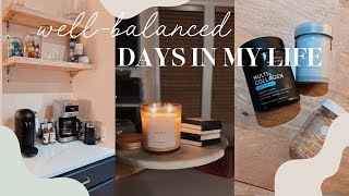 BALANCED DAYS: coffee nook \u0026 nespresso restock ☕️, my daily supplements, typical days in my life