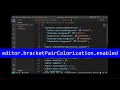 VSCode How To Disable Rainbow Bracket Pairs (In Visual Studio Code Settings.json File)