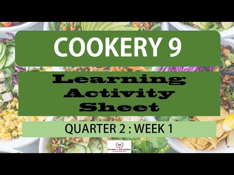 TLE LAS COOKERY 9 QUARTER 2, WEEK 1- MELC - Download The PDF In The ...